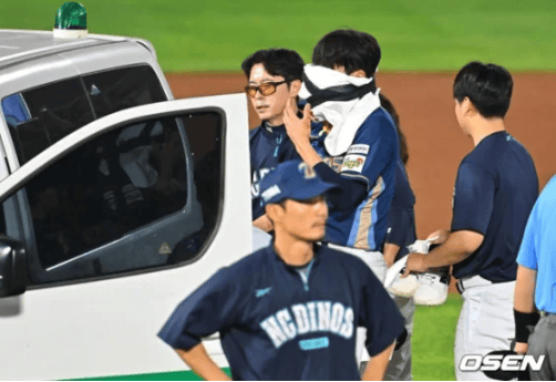 강타구에 얼굴 맞고 턱뼈 분쇄골절 중상... NC 임지민, 복귀 시점 미정